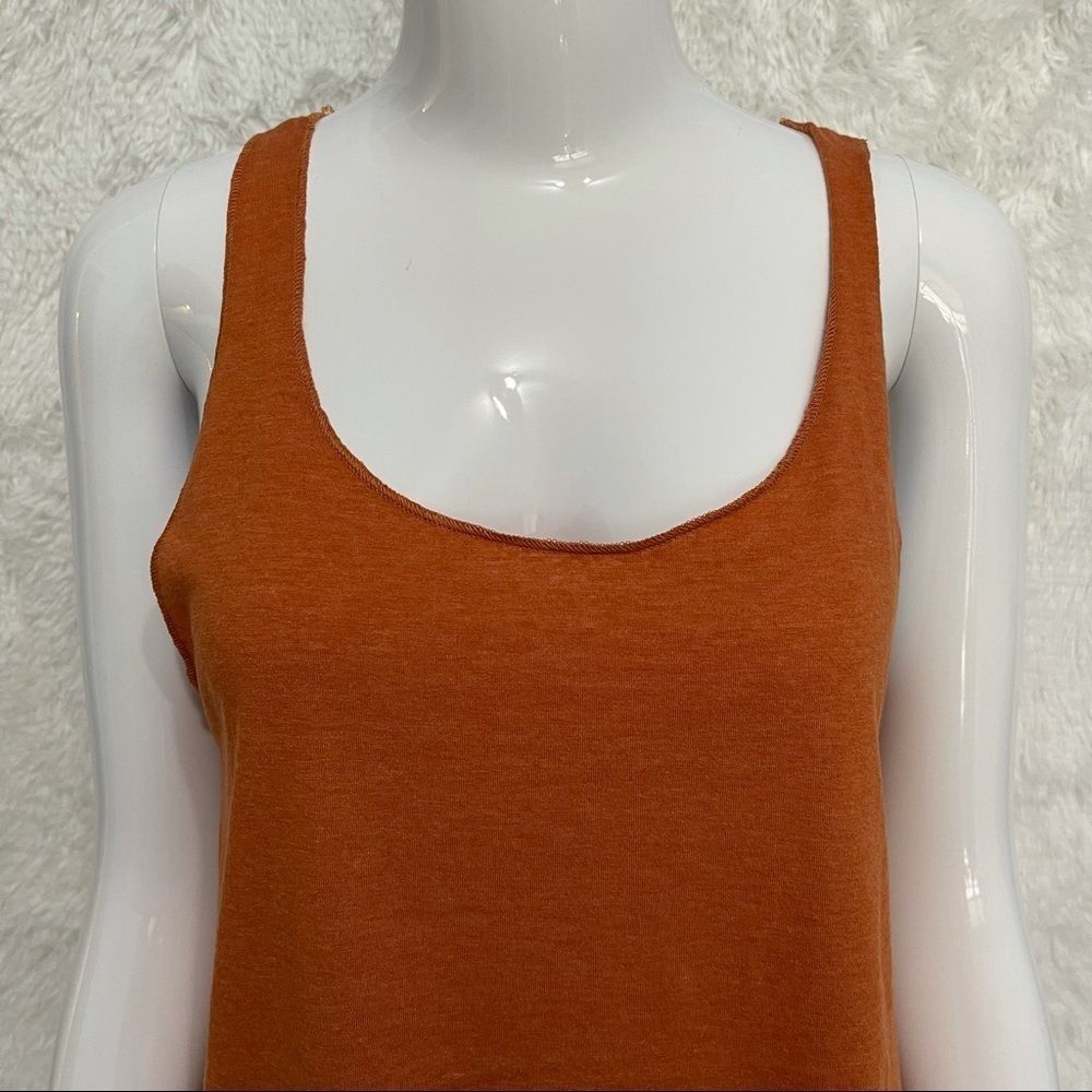 NWOT Over the Limit Orange Racerback Tank‎ Top M - Picture 7 of 14